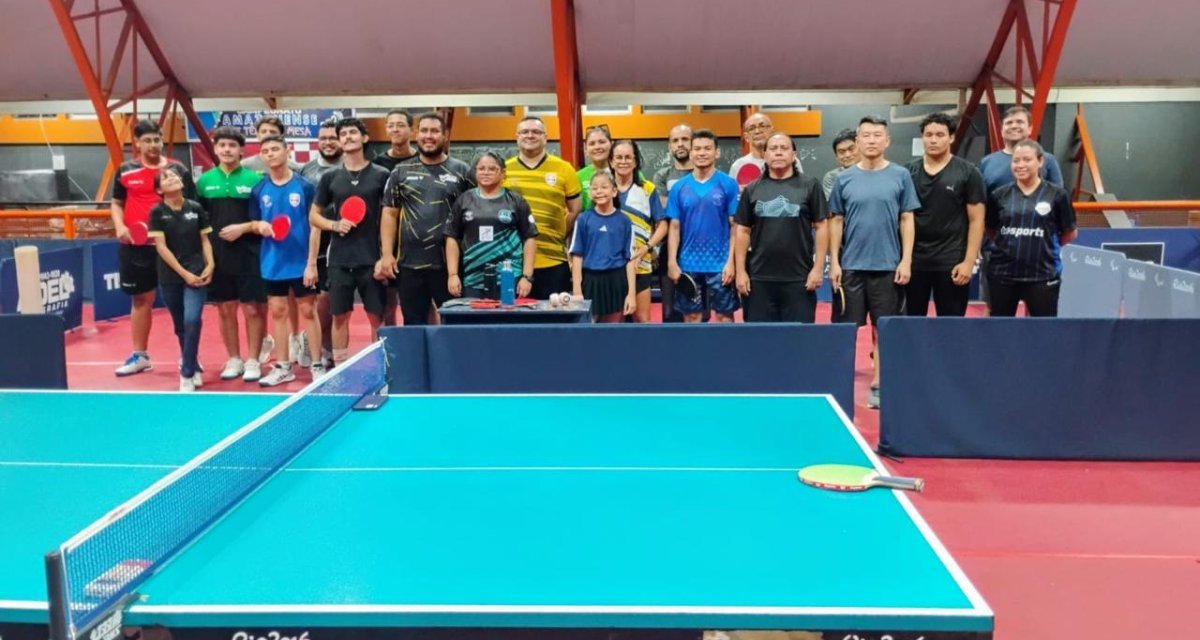 FTMA Promove Treinamento de Capacitação para Técnicos de Tênis de Mesa no Amazonas