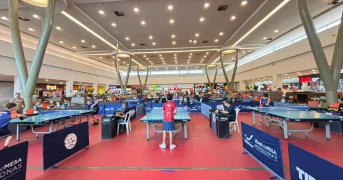 1º Open de Tênis de Mesa no Shopping ViaNorte Aproxima o Esporte da População